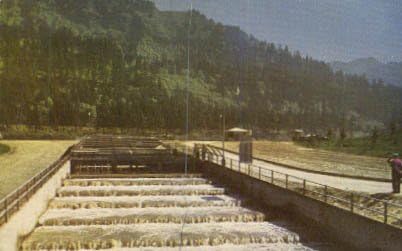 Barajul Bonneville, carte poștală Idaho