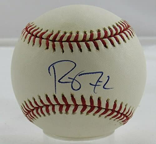 Robert Fick a semnat autograful automograf Rawlings Baseball B115 - baseball -uri autografate