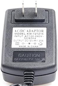 Adaptor de curent alternativ KNACRO DC 12V 1.25A 1250MA 15W Adaptor de alimentare cu energie electrică AC 100V-240V Transformatoare