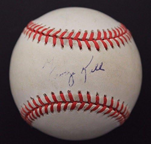 George Kell Hof Athletics Tigers Autografat MLB Baseball A - baseball -uri autografate