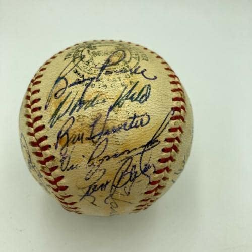 1966 Baltimore Orioles World Series Echipa a semnat AL Baseball cu JSA COA - baseball -uri autografate