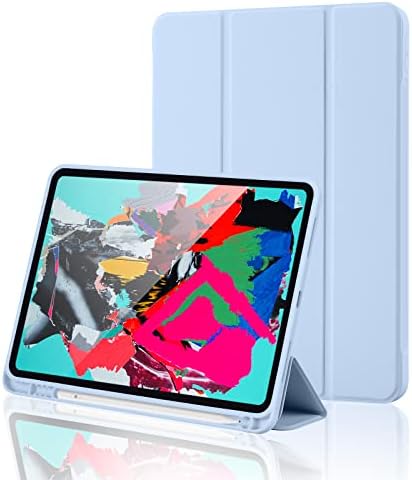 Carcasă pentru iPad 10th Generation Caz 10,9 inch 2022 cu suport pentru creion, Trifold Stand Smart Case cu capac din spate