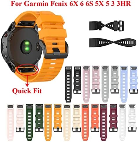KOSSMA 26 22mm Quick Release Watchband curea pentru Garmin Fenix 7 7x 6X 6 6S 5 5X 3 3hr S60 Mk1 ceas silicon EasyFit curea