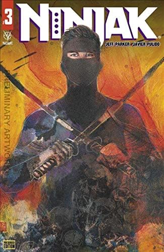 Ninjak 3C VF / NM; carte de benzi desenate Valiant | ediție precomandă