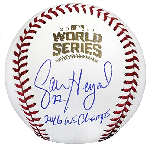 Jason Heyward a semnat Rawlings Oficial Baseball World Baseball W/ WS Champs - baseball -uri autografate