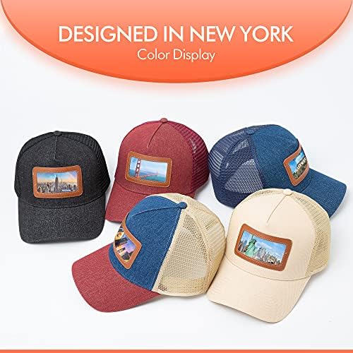 șapcă de Baseball simplă zowya / Pălării Snapback Trucker pentru bărbați femei pălărie tată panou reglabil Pălărie de pânză,