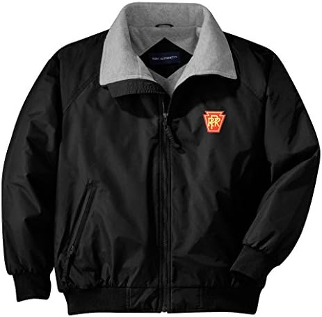 Lumina zilei vânzări Pennsylvania RR logo brodate jachete cu Logo-ul frontal [09]
