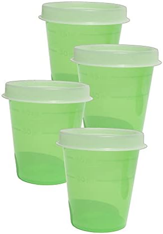 Tupperware Minis pitici Containere de depozitare Set de 4 în verde