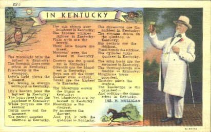 Misc, Carte poștală din Kentucky