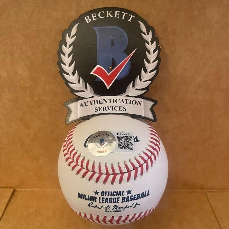 Jaylen Palmer New York Mets a semnat autografat M.L. Baseball Beckett autentificat