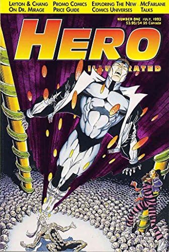 Hero Illustrated Issue 1 VF; carte de benzi desenate Warrior