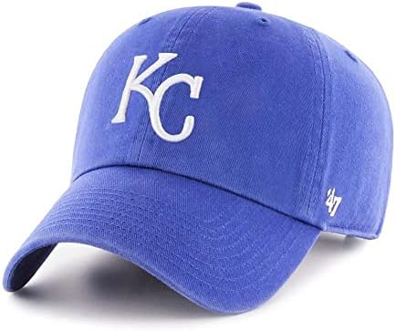 '47 Kansas City Royals Albastru Curat Pălărie Reglabilă, Adult O Mărime Se Potrivește Tuturor