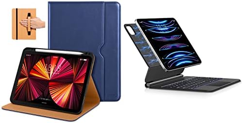 Carcasă DTTO pentru iPad Pro 11 inch 4/3/2nd/1 Generation 2022/2021/2020/2018, Fit iPad Air 4/5, Copertă de suport pentru folo