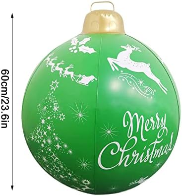 667445 În aer liber Crăciun gonflabil Ball decorat Giant Crăciun de Crăciun Gonflabil Ball Decorațiuni de brad de Crăciun