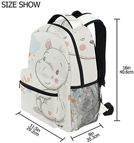 Unicorn Koala Horse Backpack Dinosaur Hippo Bagag pentru băieți fete Grădiniță Școală elementară Bag de călătorie Laptop Daypack