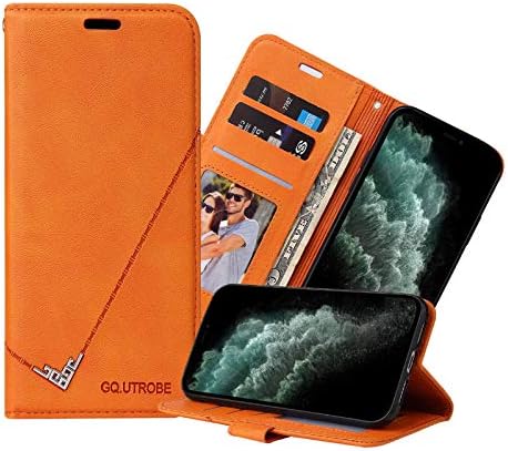 IVY PU piele Flip Cover portofel caz compatibil cu iPhone 6s Plus-Orange