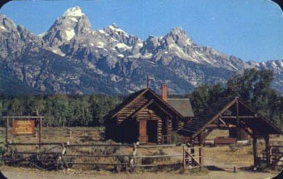 Jackson Hole, carte poștală din Wyoming