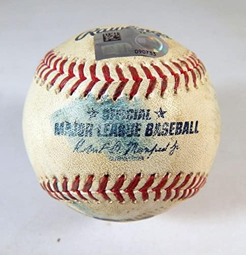2022 New York Mets Game Marlins a folosit baseball taijuan Walker Brian Anderson Fail - Joc a folosit baseball -uri de baseball