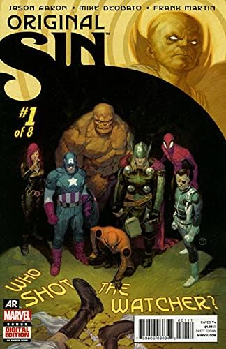 Original Sin #1 VF; Marvel Comic Book | Jason Aaron