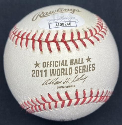 Skip Schumaker semnat 2011 Baseball World Baseball JSA - baseball -uri autografate