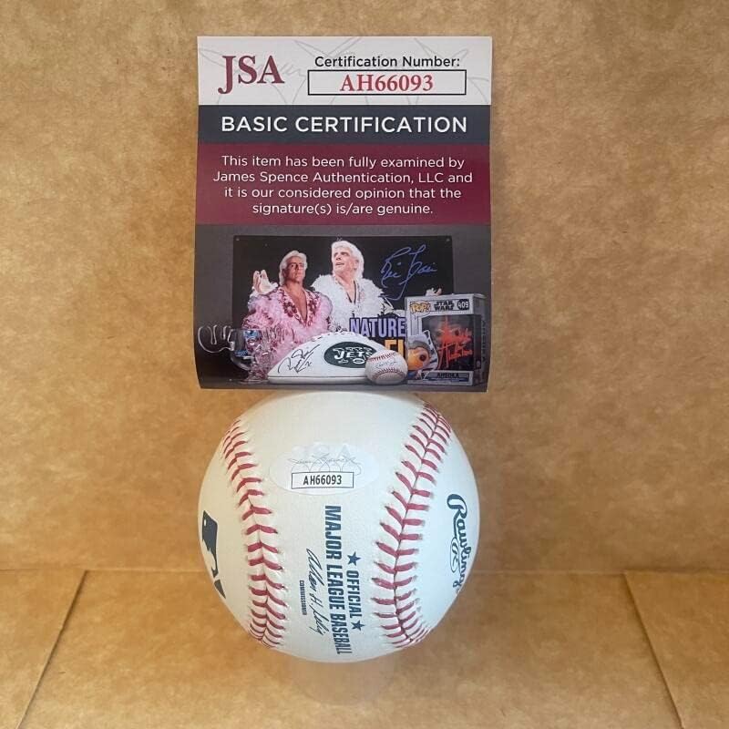 Kyle Gibson Rangers a semnat autografat M.L. Baseball JSA AH66093