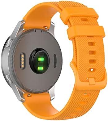VEVEL 20mm brățară încheietura curea pentru TicWatch E pentru Garmin Venu pentru Forerunner 645 Silicon Smartwatch Watchband
